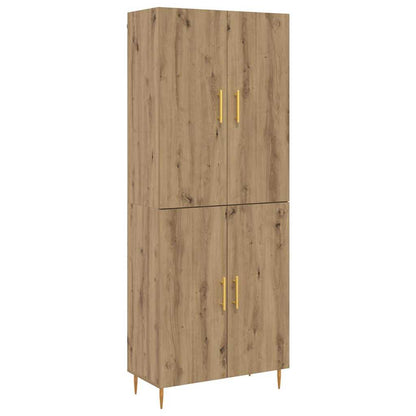 Credenza rovere artigianale 69,5 x 34 x 180 cm
