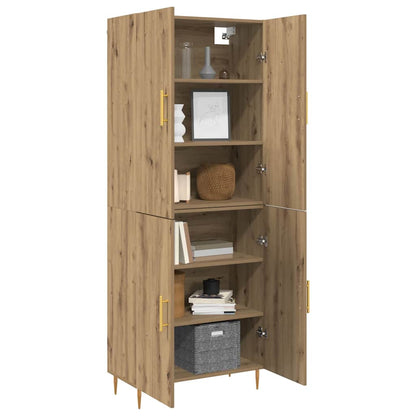 Credenza rovere artigianale 69,5 x 34 x 180 cm
