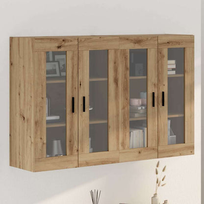Armadi da Muro 2 pcs rovere artigianale 69,5 x 34 x 90 cm