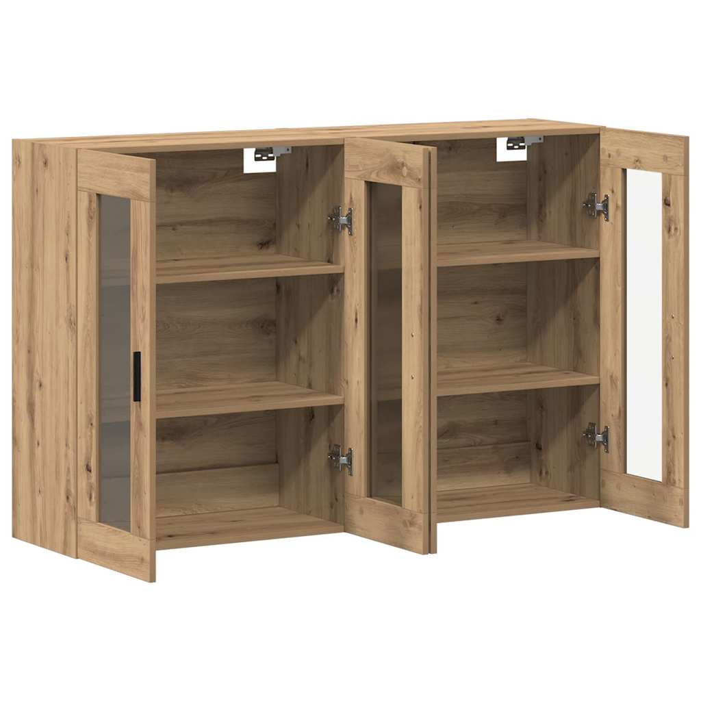 Armadi da Muro 2 pcs rovere artigianale 69,5 x 34 x 90 cm