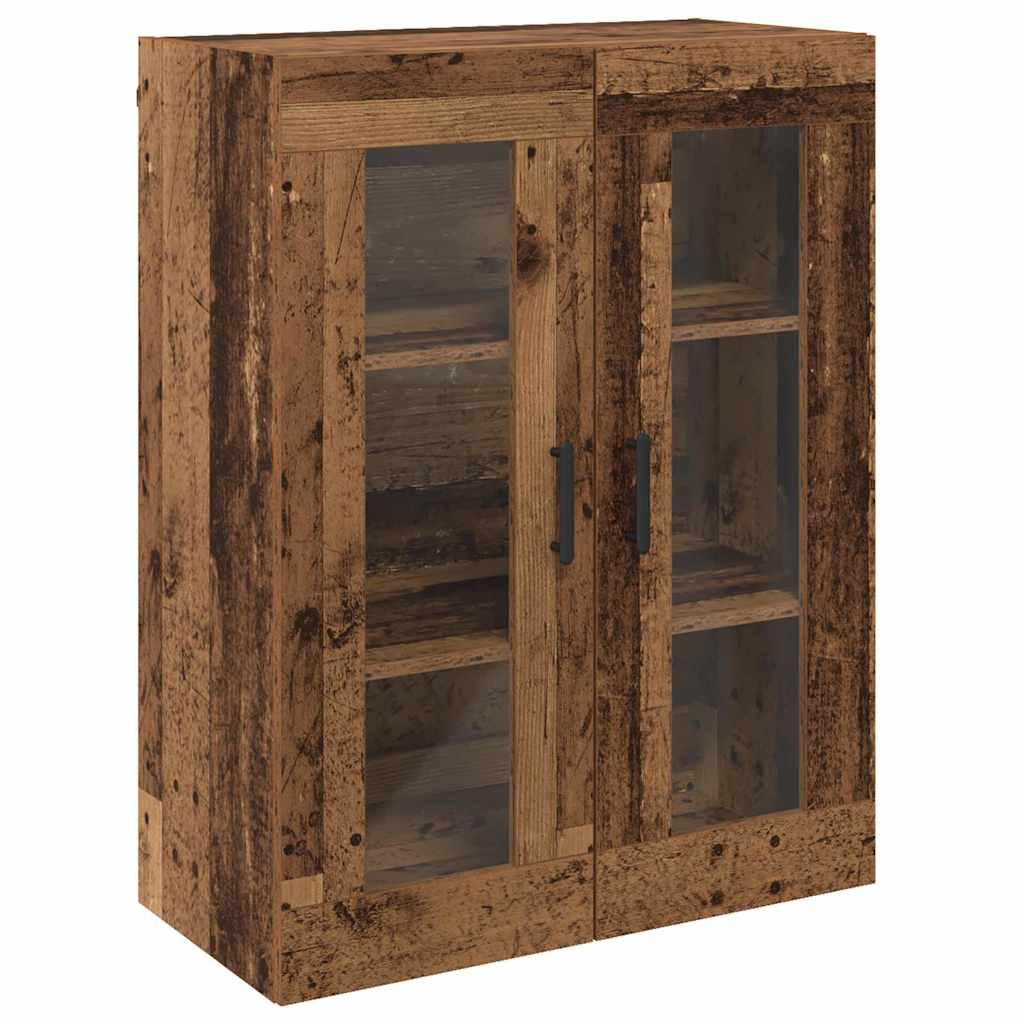 Armadi da Muro 2 pcs Legno vecchio 69,5 x 34 x 90 cm