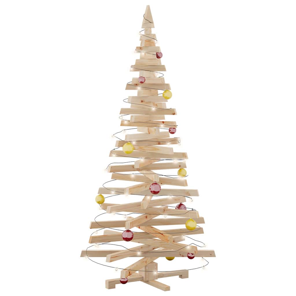 Alberi di Natale Naturale 180 cm Legno di pino massello
