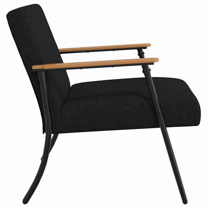 poltrona Nero 59 x 75 x 78 cm Tessuto