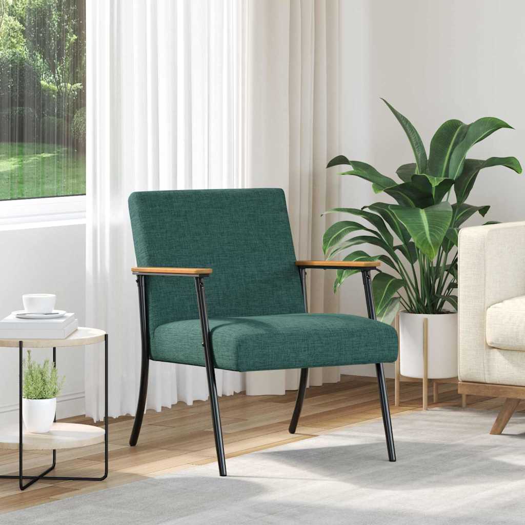 poltrona Verde Scuro 59 x 75 x 78 cm Tessuto
