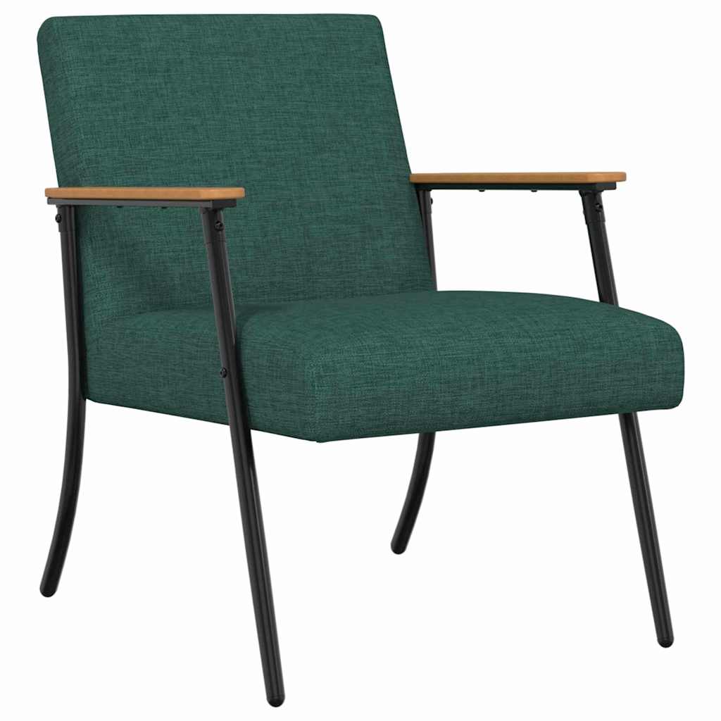poltrona Verde Scuro 59 x 75 x 78 cm Tessuto
