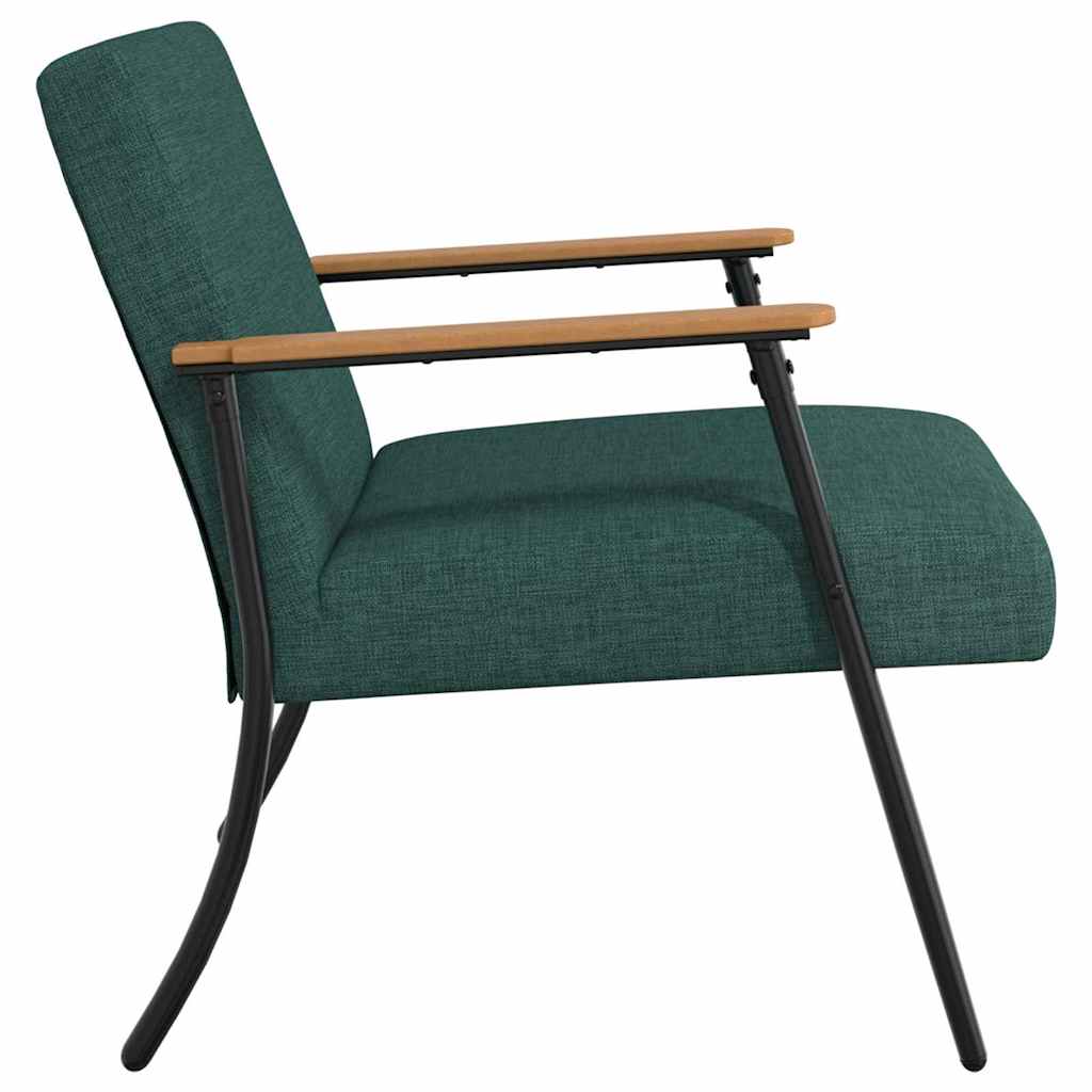poltrona Verde Scuro 59 x 75 x 78 cm Tessuto