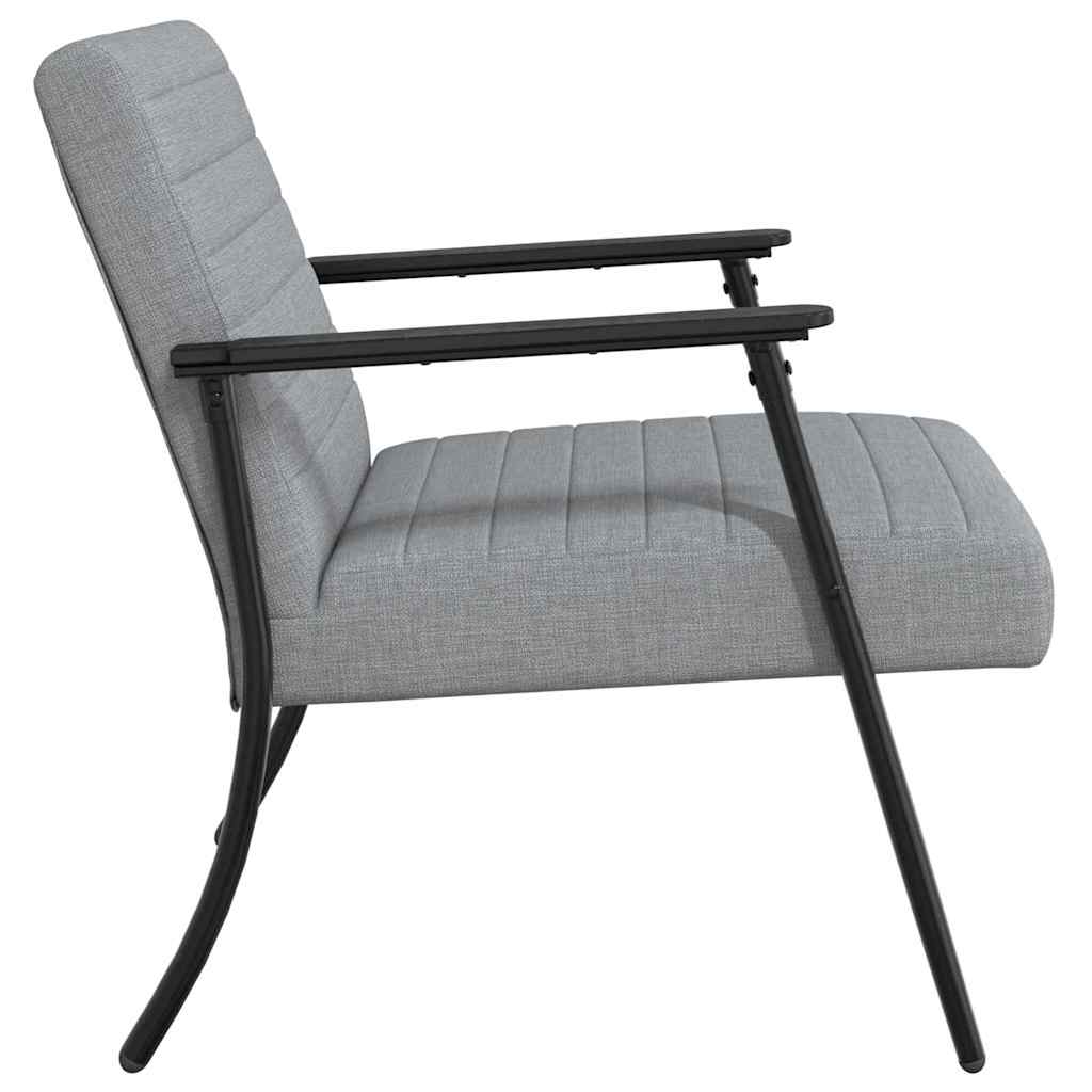 poltrona Grigio chiaro 59 x 75 x 78 cm Tessuto