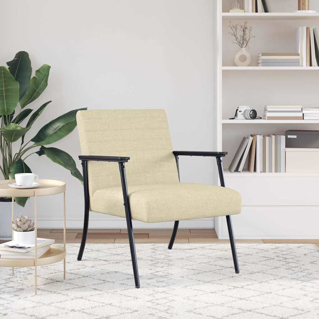 poltrona Crema 59 x 75 x 78 cm Tessuto