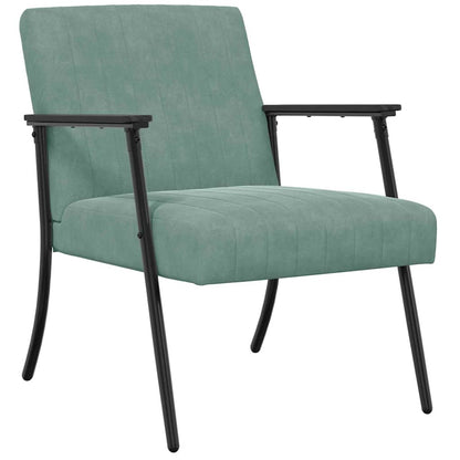 poltrona Verde Mare 59 x 75 x 78 cm Velluto