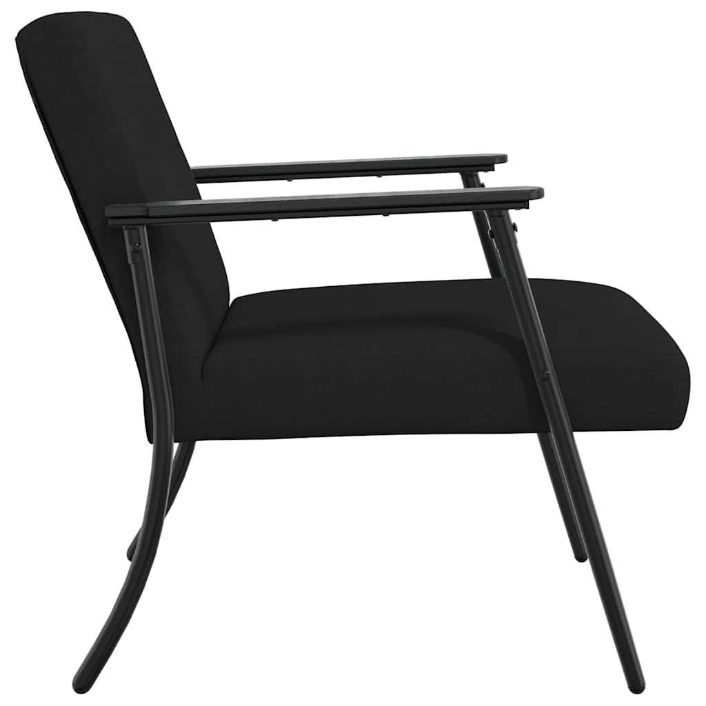 poltrona Nero 59 x 75 x 78 cm Tessuto
