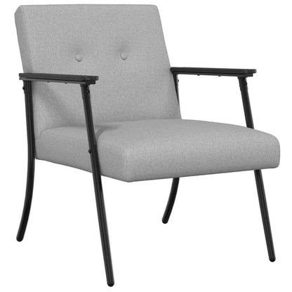 poltrona Grigio Nuvola 59 x 75 x 78 cm Tessuto