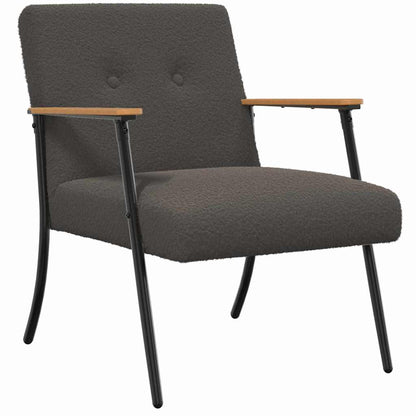 poltrona Grigio scuro 59 x 75 x 78 cm