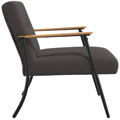 poltrona Grigio scuro 59 x 75 x 78 cm