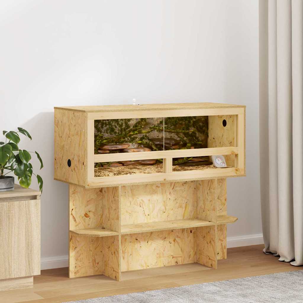 Terrario Marrone 100 x 40 x 40 cm OSB