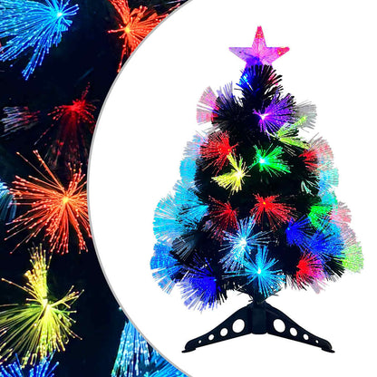 Albero di Natale artificiale con 50 LED Verde 64 cm PVC