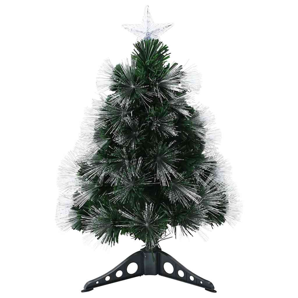 Albero di Natale artificiale con 50 LED Verde 64 cm PVC