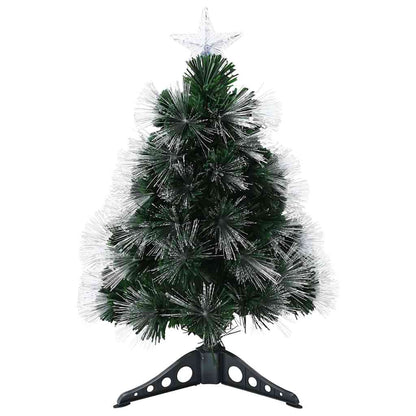 Albero di Natale artificiale con 50 LED Verde 64 cm PVC