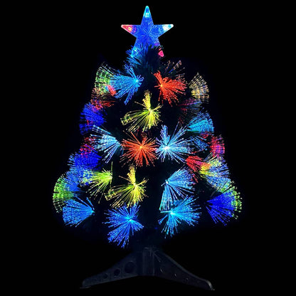 Albero di Natale artificiale con 50 LED Verde 64 cm PVC