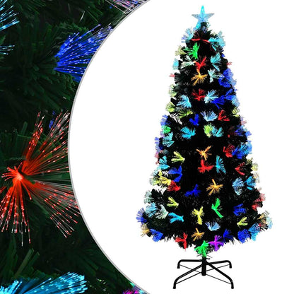Albero di Natale artificiale con 210 LED Verde 180 cm PVC