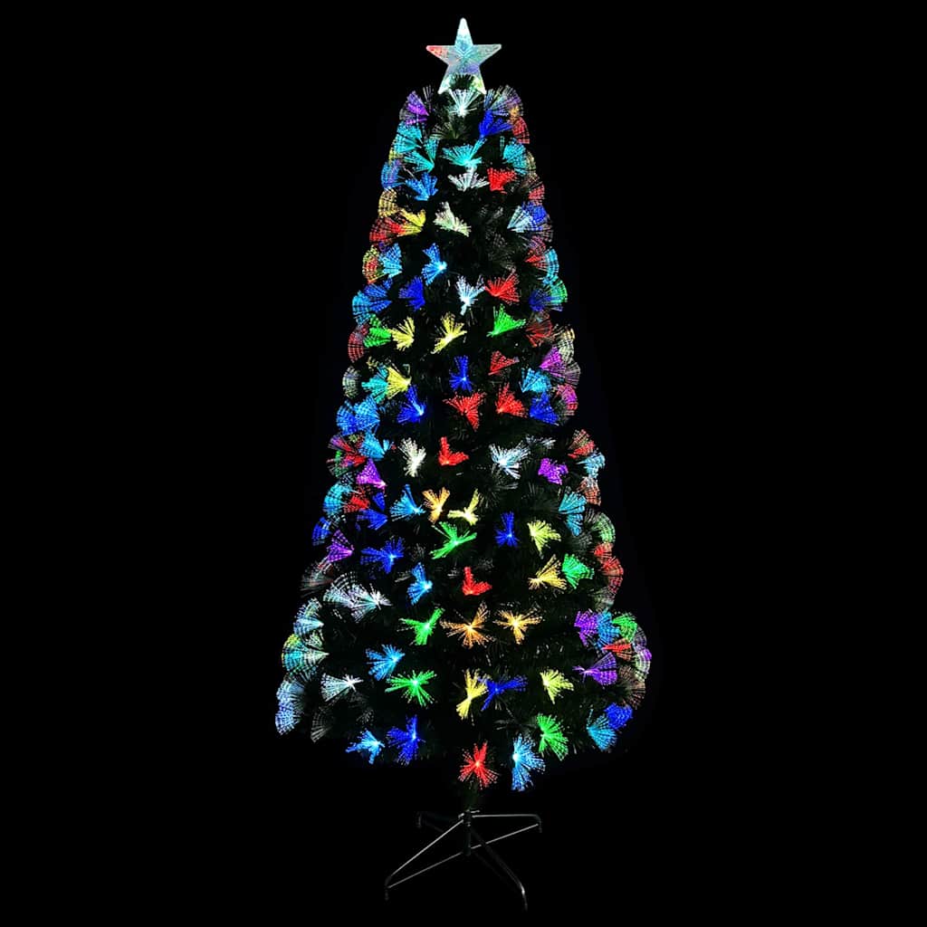 Albero di Natale artificiale con 300 LED Verde 240 cm PVC