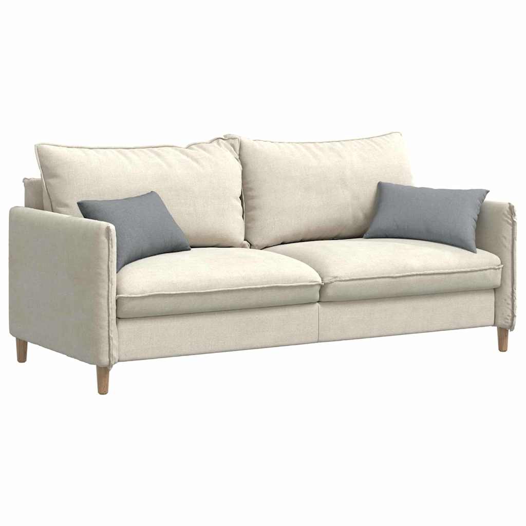Cuscini da Divano 2 pcs Grigio chiaro 50 x 30 cm Tessuto