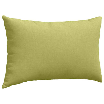 Cuscini da Divano 2 pcs Verde chiaro 50 x 30 cm Tessuto