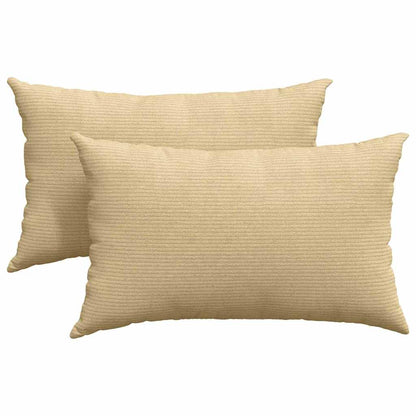 Cuscini da Divano 2 pcs Grigio Verde 50 x 30 cm
