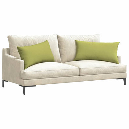 Cuscini da Divano 2 pcs Verde chiaro 80 x 40 cm Tessuto