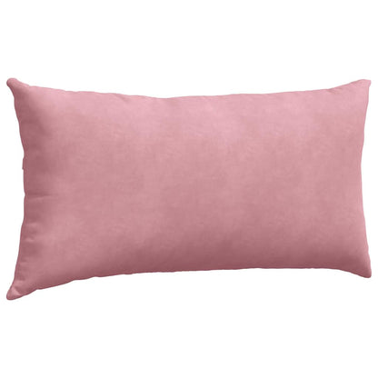 Cuscini da Divano 2 pcs Rosa 80 x 40 cm Tessuto in Cords