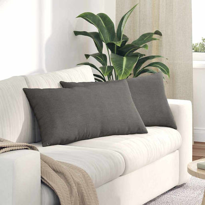 Cuscini da Divano 2 pcs Grigio chiaro 80 x 40 cm