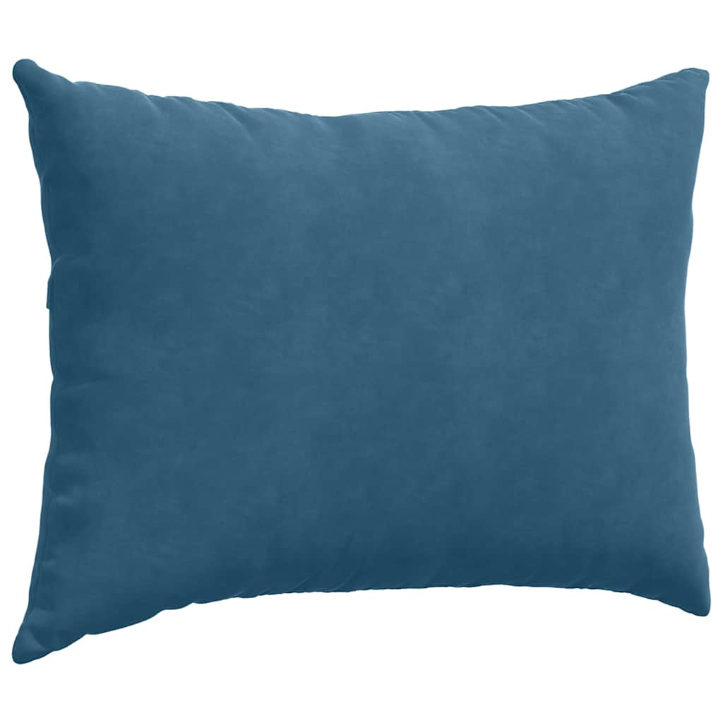 Cuscini da Divano 2 pcs Blu 70 x 50 cm Tessuto in Cords