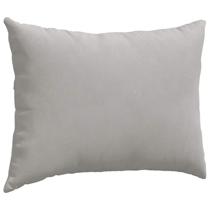 Cuscini da Divano 2 pcs Grigio chiaro 70 x 50 cm Tessuto