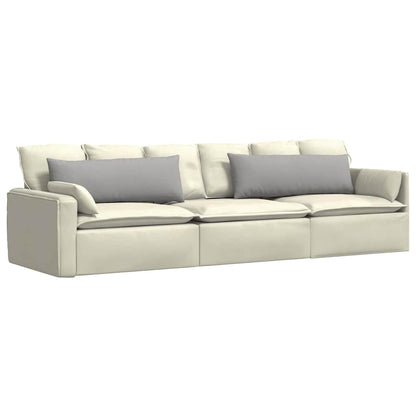 Cuscini da Divano 2 pcs Grigio Nuvola 120 x 40 cm Tessuto