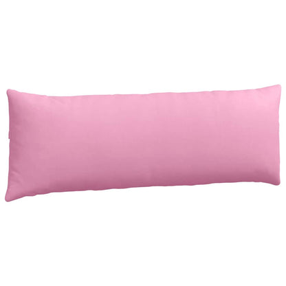 Cuscini da Divano 2 pcs Rosa 120 x 40 cm Tessuto