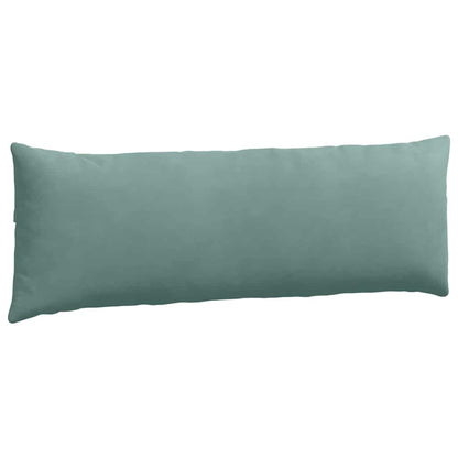 Cuscini da Divano 2 pcs Verde Mare 120 x 40 cm Tessuto in Cords