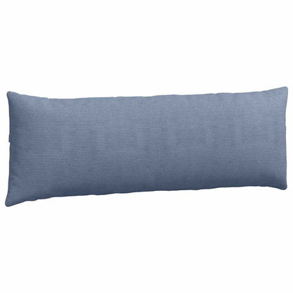 Cuscini da Divano 2 pcs Blu 120 x 40 cm Tessuto in Cords