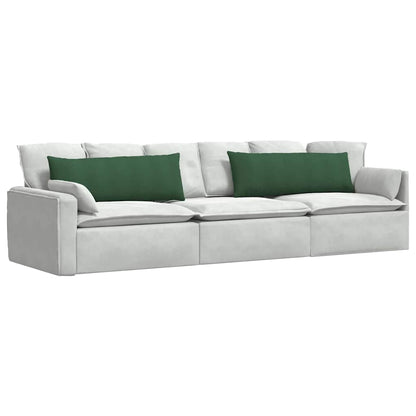 Cuscini da Divano 2 pcs Verde Scuro 120 x 40 cm