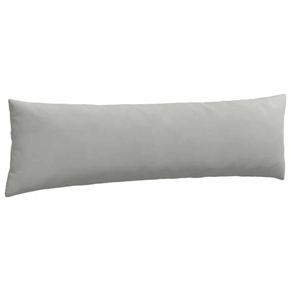 Cuscini da Divano 2 pcs Grigio chiaro 145 x 40 cm Tessuto