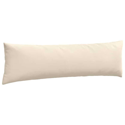 Cuscini da Divano 2 pcs Beige 145 x 40 cm Tessuto