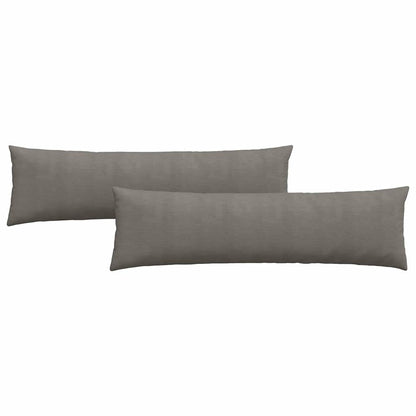 Cuscini da Divano 2 pcs Grigio chiaro 145 x 40 cm