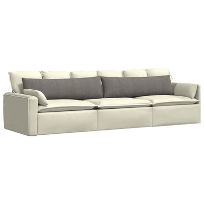 Cuscini da Divano 2 pcs Grigio chiaro 145 x 40 cm