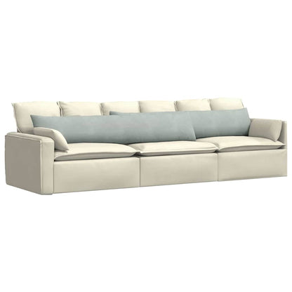 Cuscini da Divano 2 pcs Grigio chiaro 200 x 40 cm