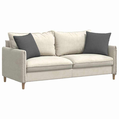 Cuscini da Divano 2 pcs Grigio scuro 45 x 45 cm Tessuto