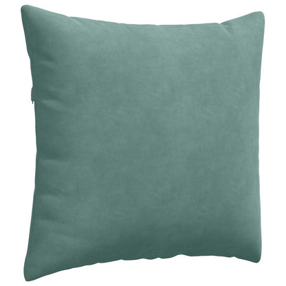 Cuscini da Divano 2 pcs Verde Mare 45 x 45 cm Tessuto in Cords