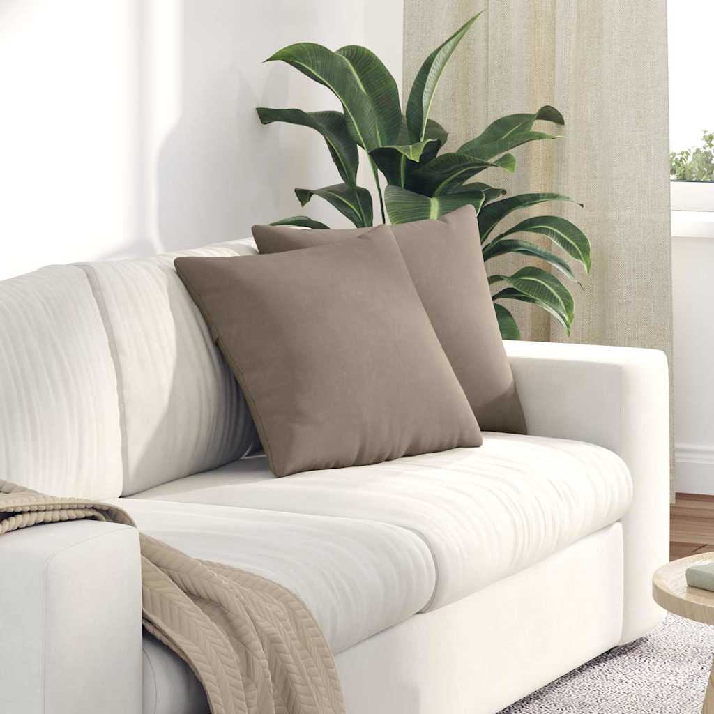 Cuscini da Divano 2 pcs Talpa 45 x 45 cm Tessuto