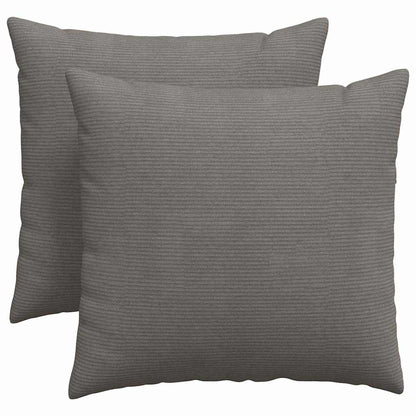 Cuscini da Divano 2 pcs Grigio chiaro 45 x 45 cm
