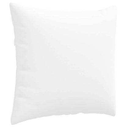 Cuscini da Divano 2 pcs Bianco 50 x 50 cm Tessuto