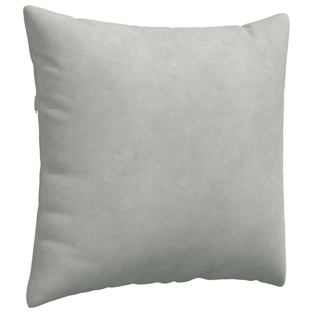 Cuscini da Divano 2 pcs Grigio chiaro 50 x 50 cm