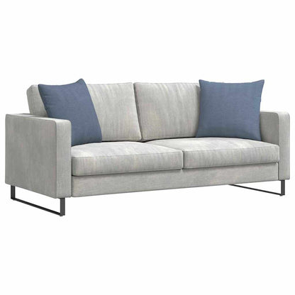 Cuscini da Divano 2 pcs Blu 50 x 50 cm Tessuto in Cords