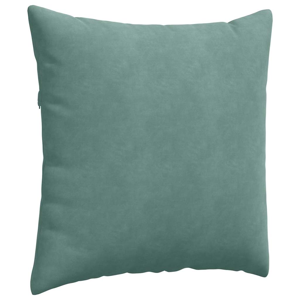 Cuscini da Divano 2 pcs Verde Mare 60 x 60 cm Tessuto in Cords